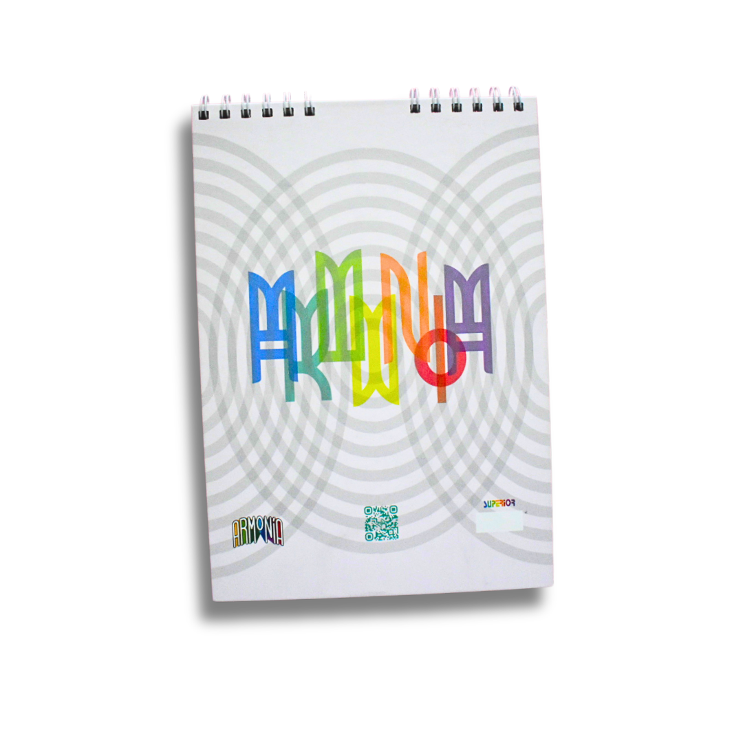 CUADERNO DE DIBUJO A4 DE ACHE-HARMONY
