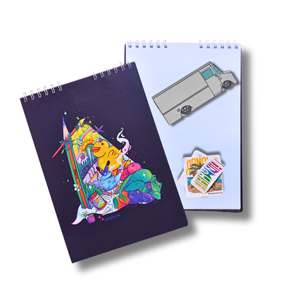 CUADERNO DE DIBUJO A4 LOSDIBUJITOS 1.0