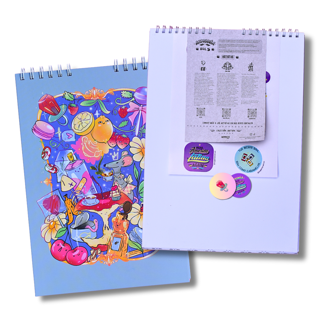 Cuadernos de dibujos A3 LOSDIBUJITOS 2.0