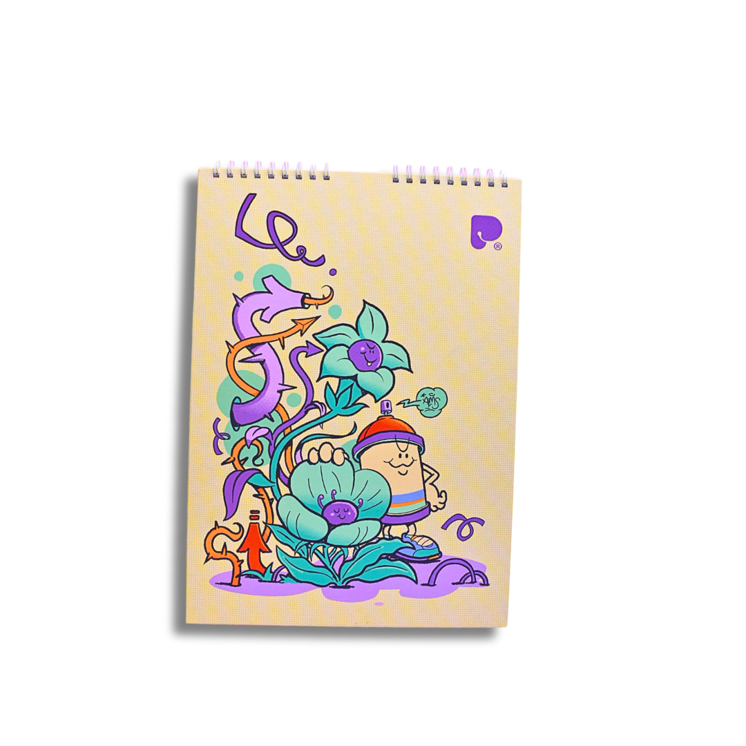 CUADERNO DE DIBUJO A4 PAINT